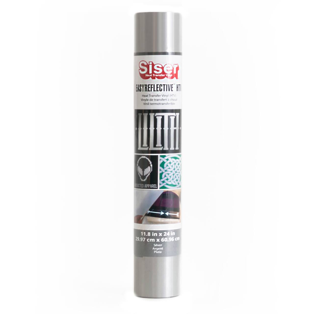 8 Pack: Siser® EasyReflective® Heat Transfer Vinyl, Silver